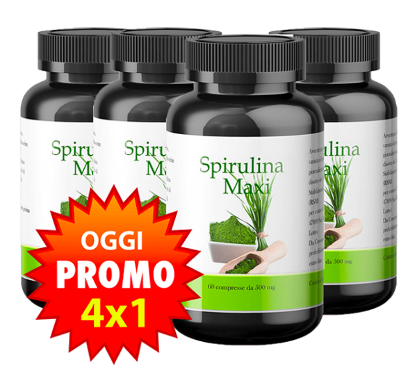 Sconto su integratore spiruluna maxi per dimagrire e stare sempre bene