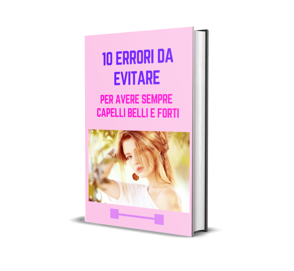 manuale degli errori da evitare per la perdita dei capelli