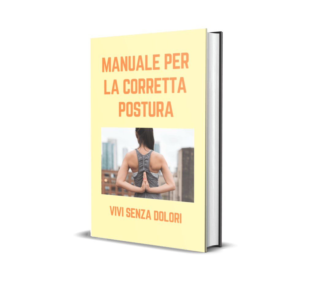 manuale di colore giallo per la corretta postura